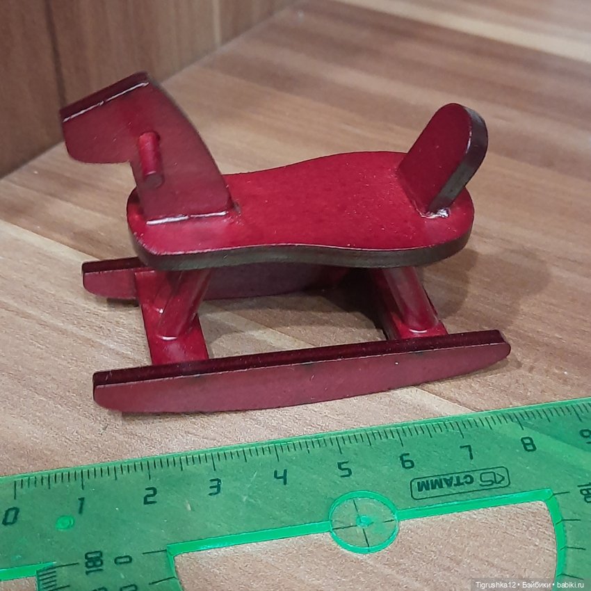 Лошадка качалка — Миниатюра для кукол (фото 5)