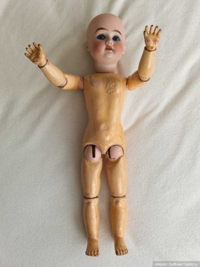 Антикварная кукла A&M Aich & Menzel mold 1904 -6