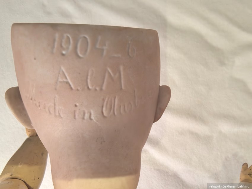 Антикварная кукла A&M Aich & Menzel mold 1904 -6 (фото 3)