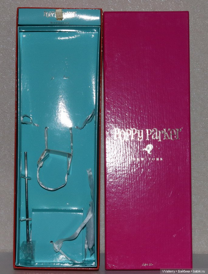 Коробка от Poppy Parker розовая