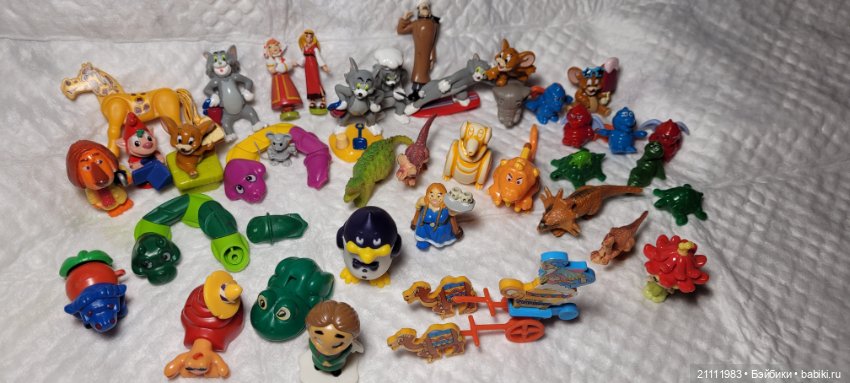 Игрушки из Киндера — Винтажные куклы и игрушки детства (фото 7)