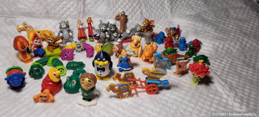 Игрушки из Киндера — Винтажные куклы и игрушки детства (фото 8)