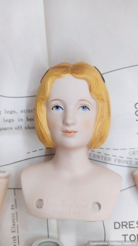 Реплика Пуританка - набор для создания куклы (431) (фото 5)