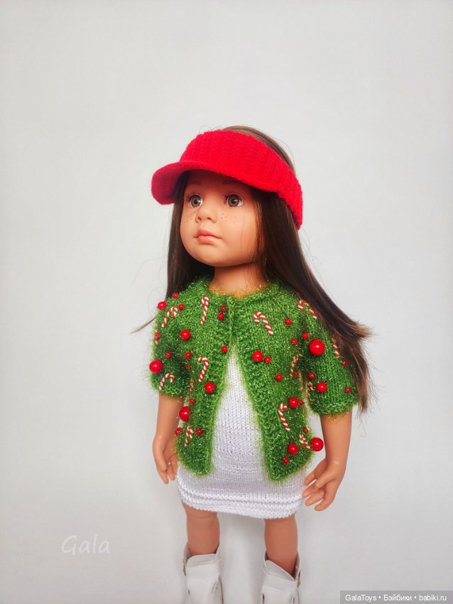 Одежда для Готц и Сой Ту от Паола Рейна. Новогодний комплект (фото 4)