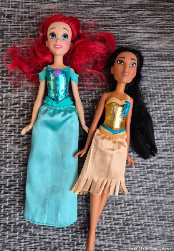 Лот: принцессы Дисней Ариэль и Покахонтас Хасбро