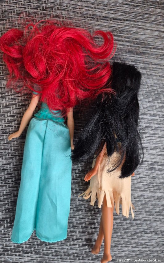 Лот: принцессы Дисней Ариэль и Покахонтас Хасбро (фото 2)