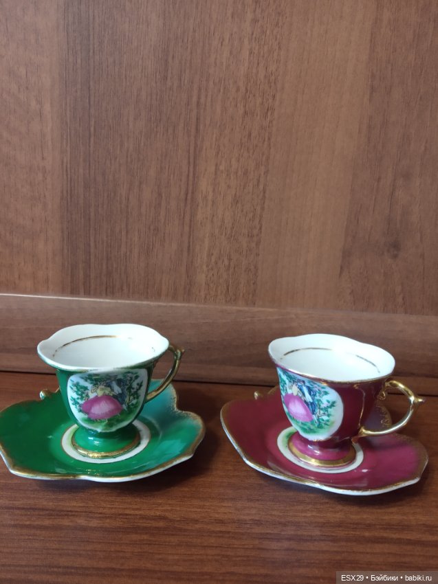 Чайные пары для кукол — Посуда для кукол
