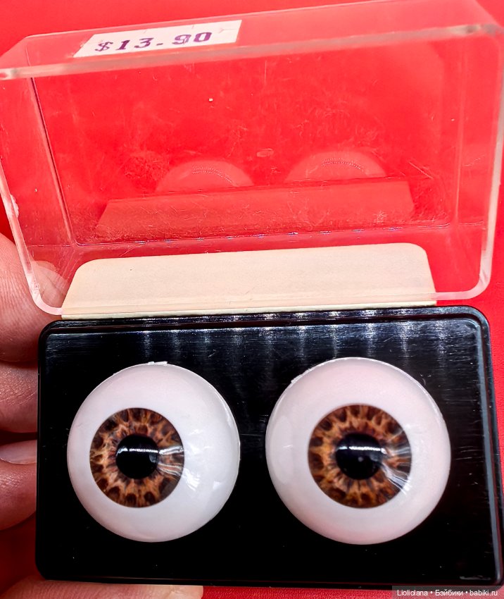 Глаза для кукол в ассортименте. Акрил (фото 5)