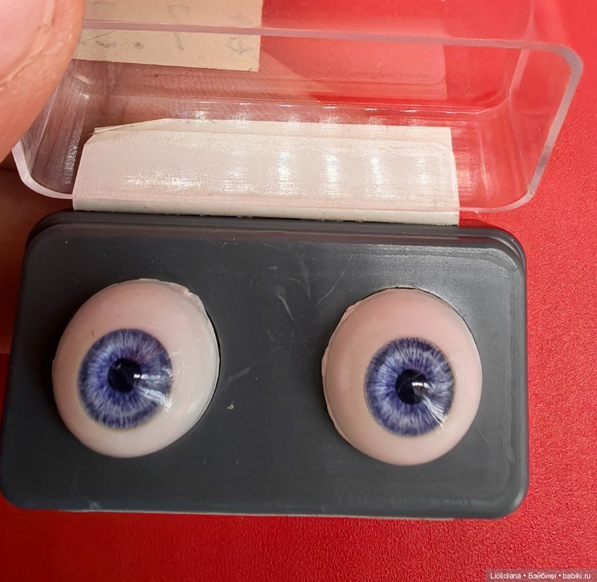 Глаза для кукол в ассортименте. Акрил (фото 6)