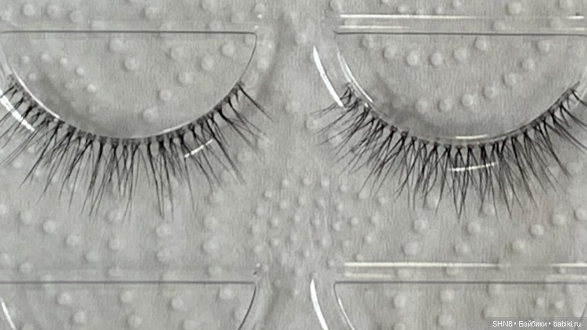 Нежные ресницы для больших кукол (фото 2)