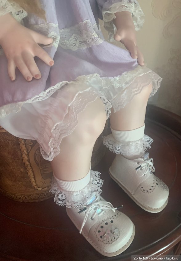 Зеленоглазая блондинка — Фарфоровые куклы (фото 7)