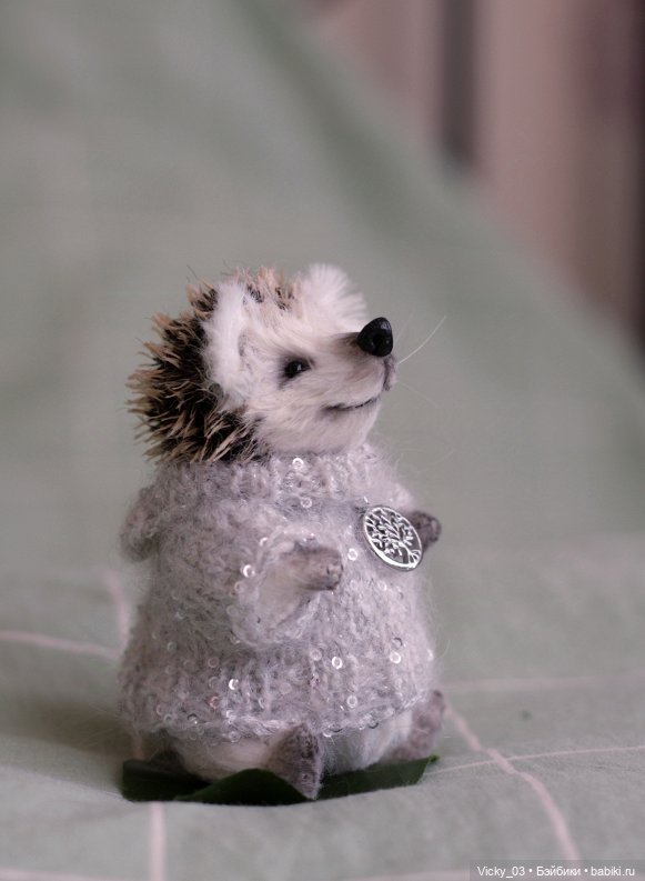 Тедди ежик миниатюрный — Авторские игрушки (фото 2)