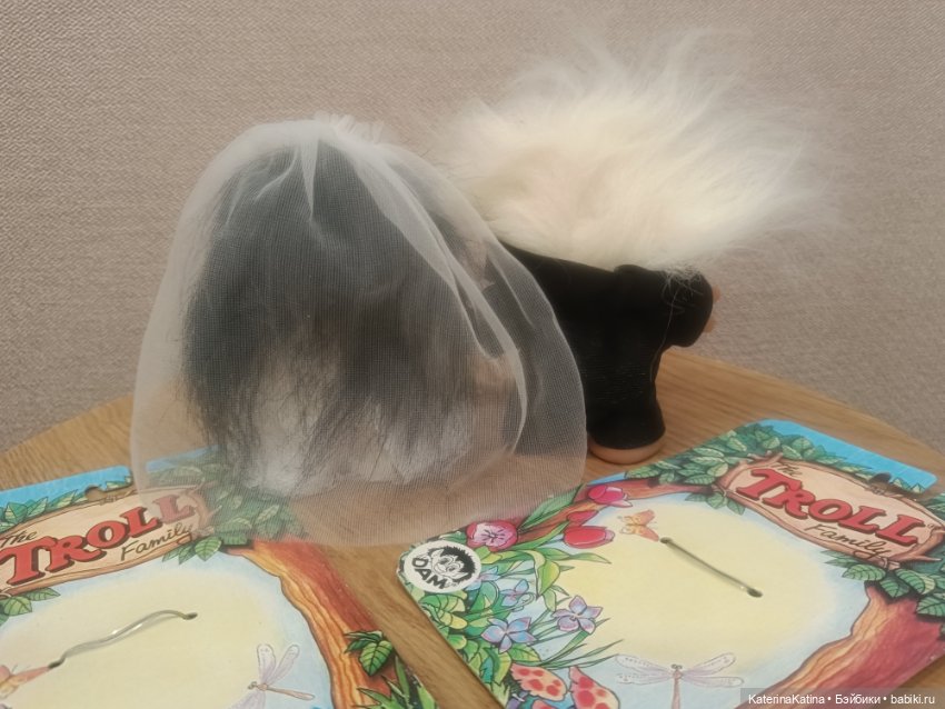 Продам свадебную пару троллей dam 1986 года (фото 3)