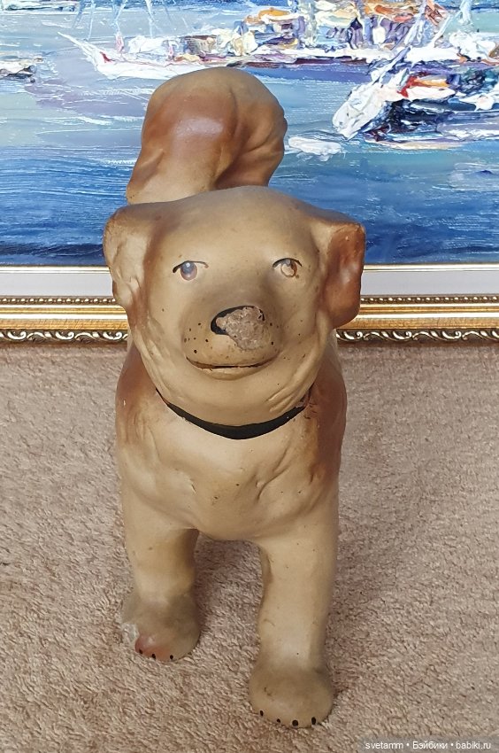 Пес, СССР — Винтажные куклы и игрушки детства (фото 3)