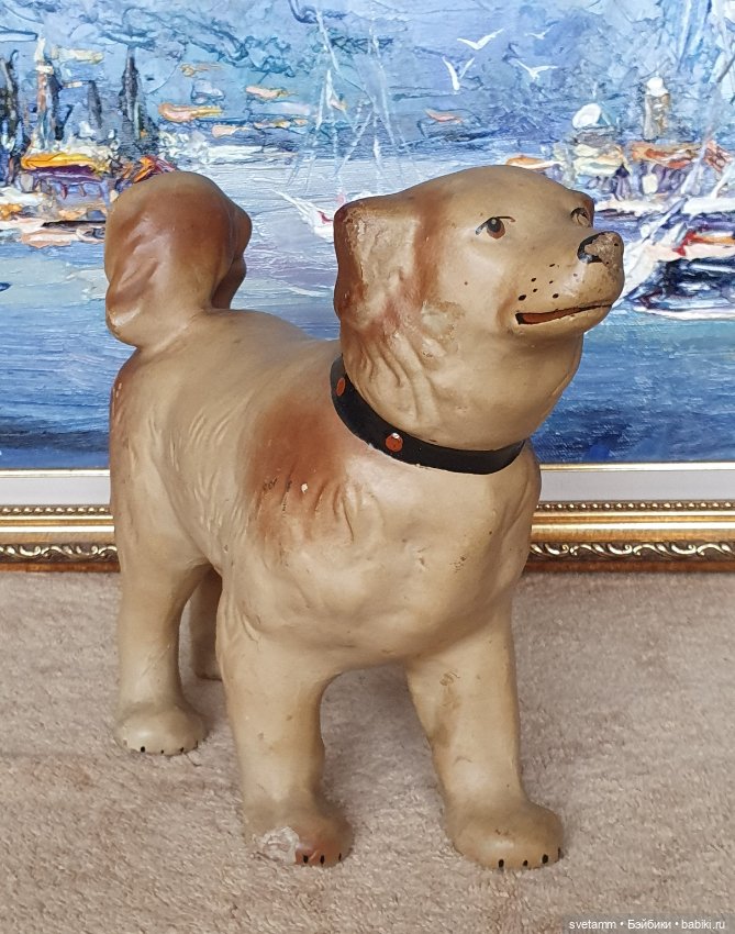 Пес, СССР — Винтажные куклы и игрушки детства (фото 7)