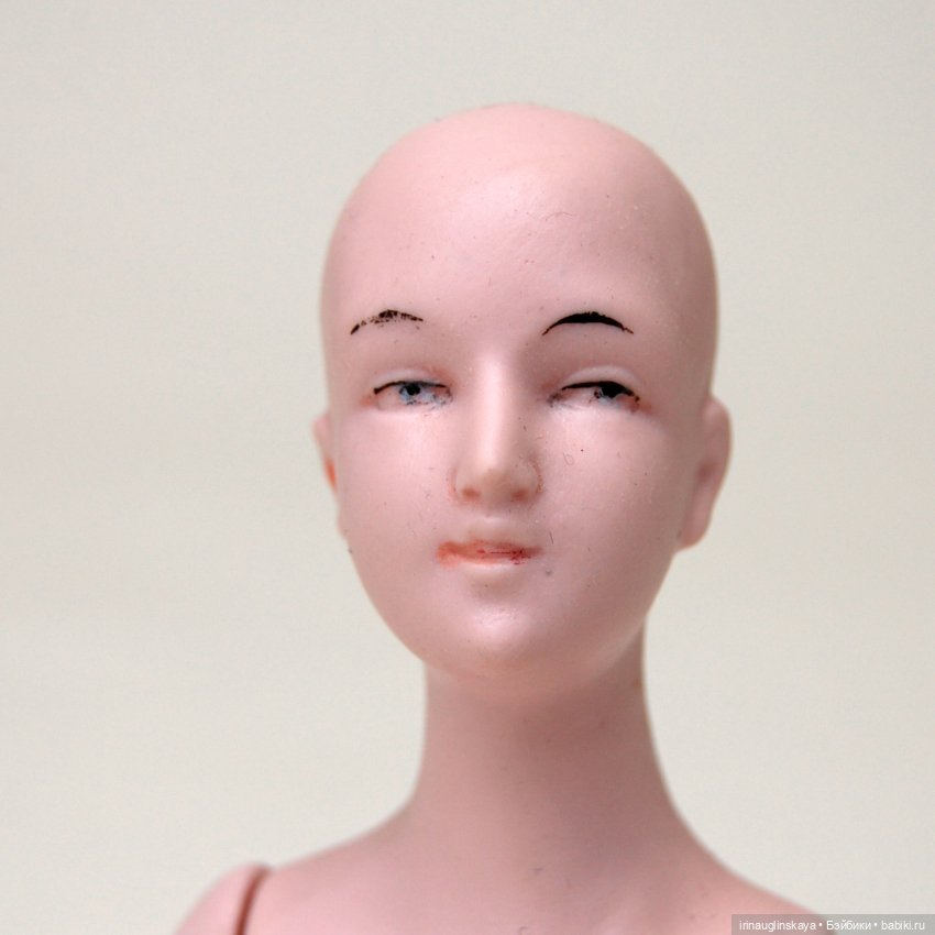 Half doll фарфоровая кукла половинка Германия (фото 5)
