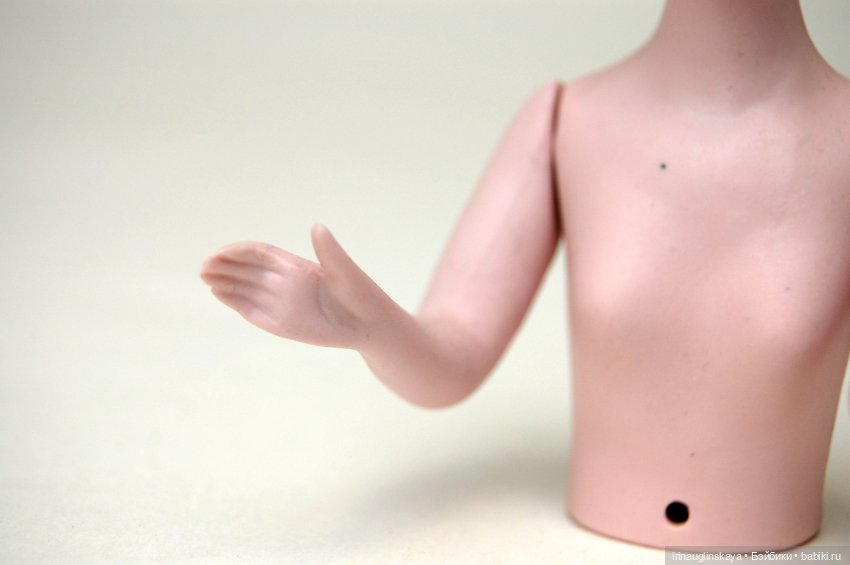 Half doll фарфоровая кукла половинка Германия (фото 8)