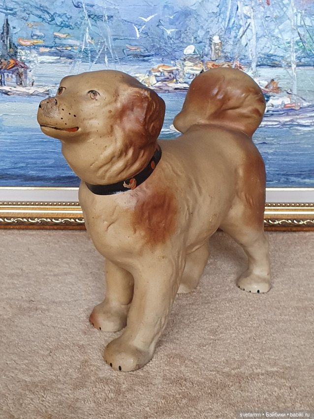 Пес, СССР — Винтажные куклы и игрушки детства (фото 6)