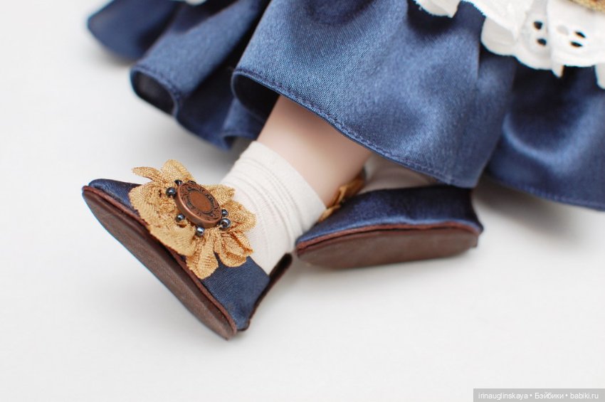 Фарфоровая кукла с мягким телом (фото 8)