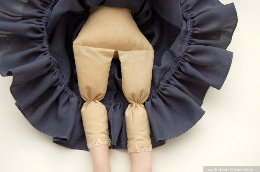 Фарфоровая кукла с мягким телом