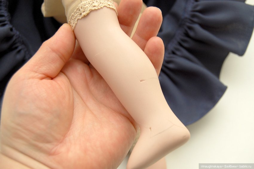 Фарфоровая кукла с мягким телом