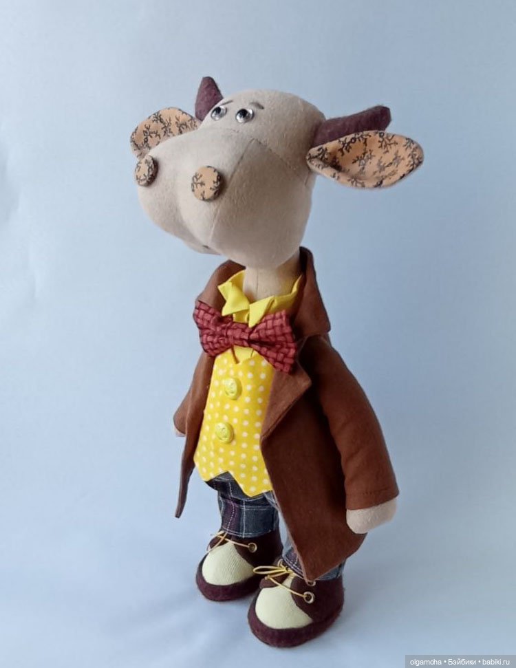 Бычок Борис — Авторские игрушки