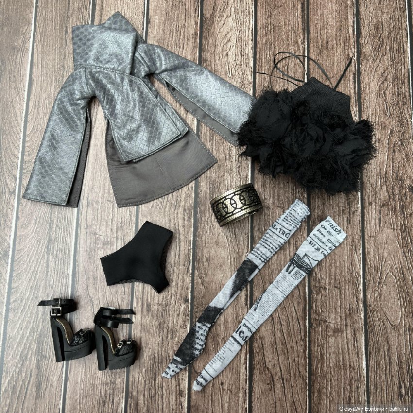 Наряд от Dollfason для кукол Поповых (фото 4)