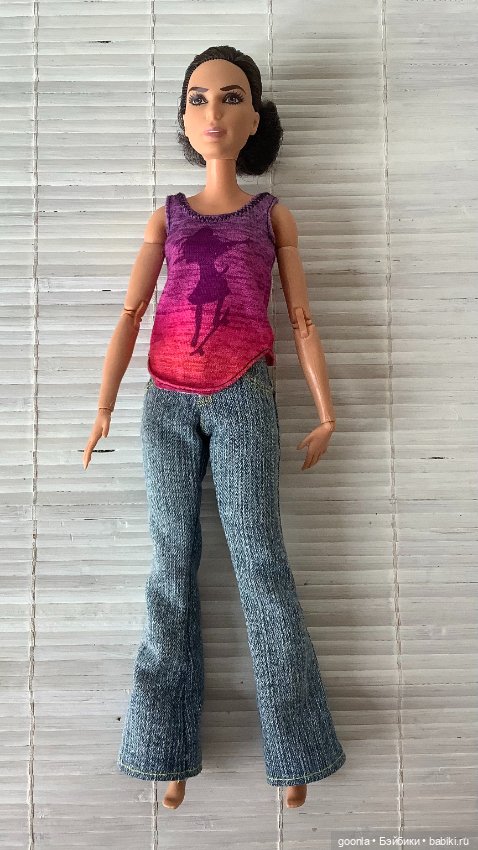 Барби Чудо-женщина на теле mtm