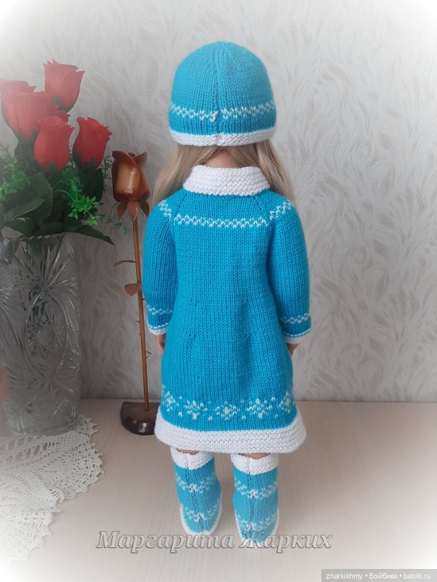 Костюм Снегурочки для Готц (фото 4)