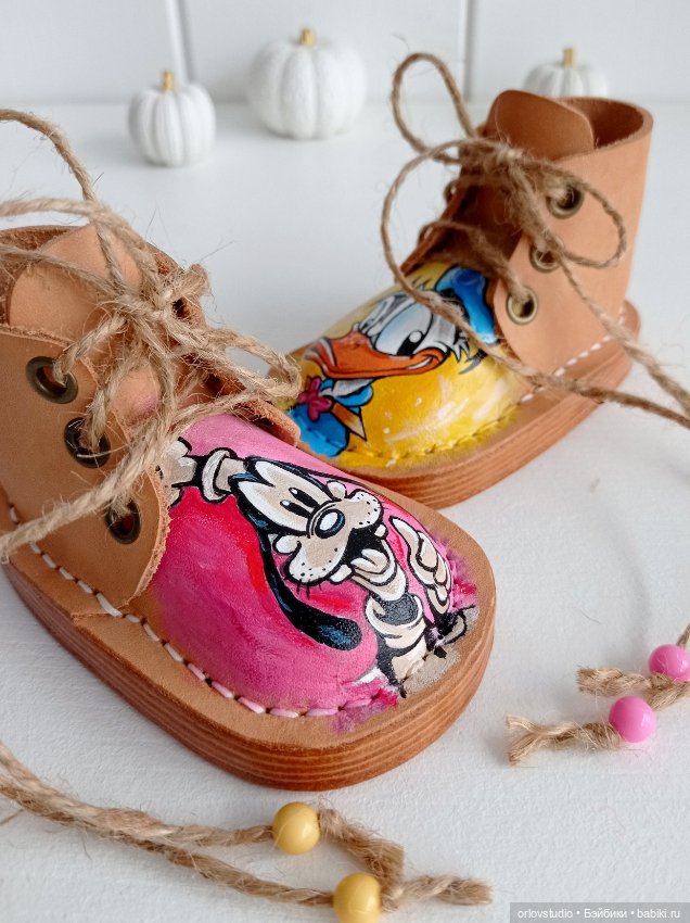 💓Ботинки для Цвергназе🧡 — Обувь для кукол (фото 7)