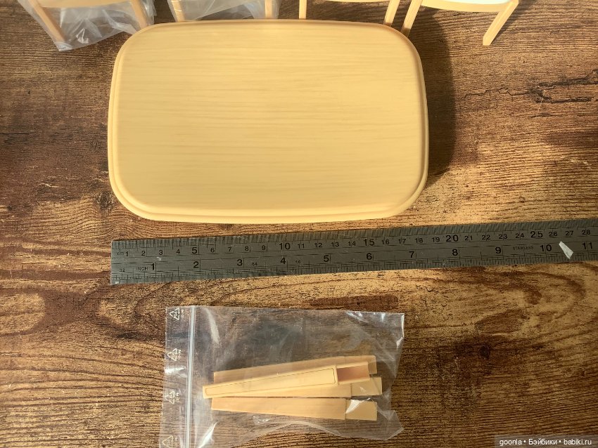 Стол Re-ment — Миниатюра для кукол (фото 8)