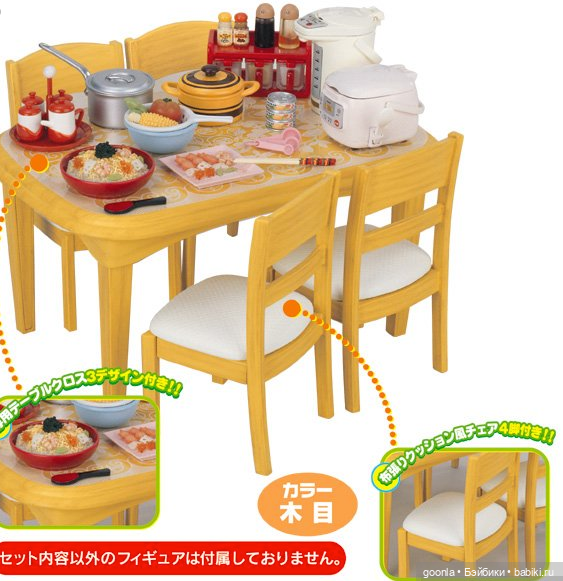 Стол Re-ment — Миниатюра для кукол