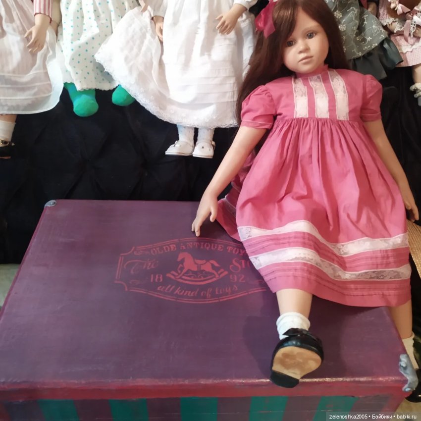 Винтажный чемодан СССР — Авторские игрушки