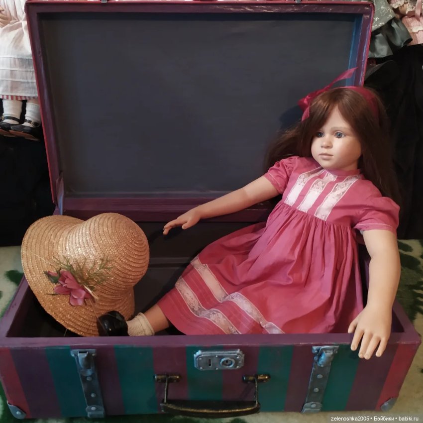 Винтажный чемодан СССР — Авторские игрушки (фото 4)