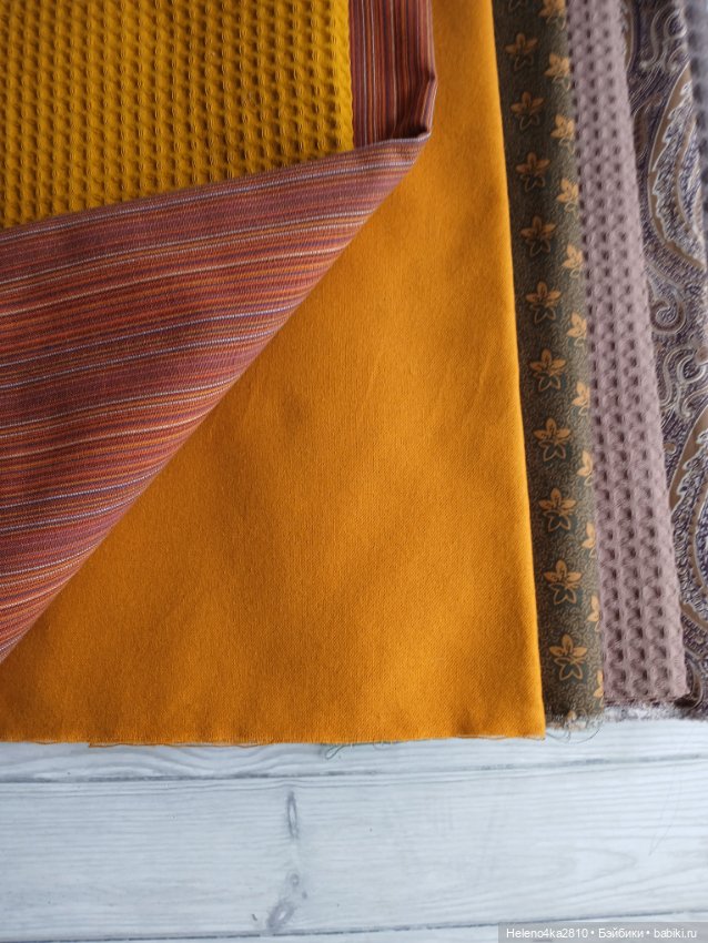 Набор хлопковых тканей для пошива кукольной одежды (фото 4)