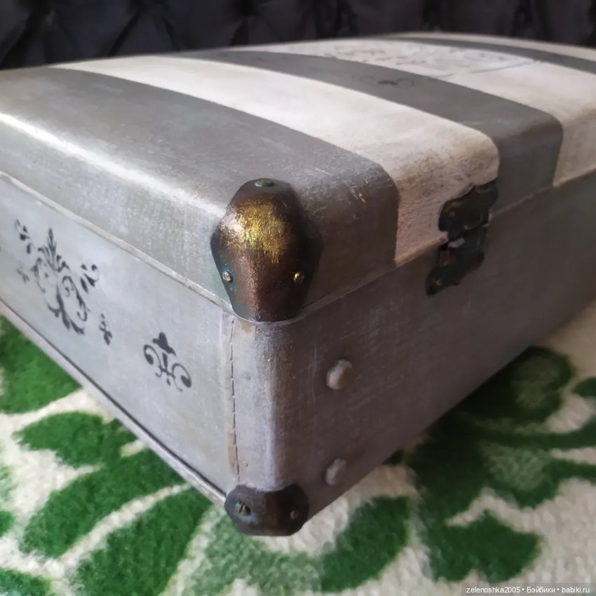 Винтажный чемодан СССР — Авторские игрушки (фото 2)