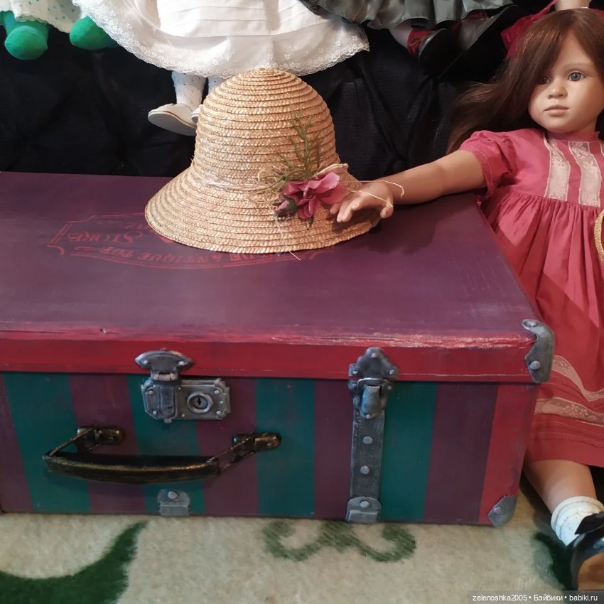 Винтажный чемодан СССР — Авторские игрушки (фото 6)