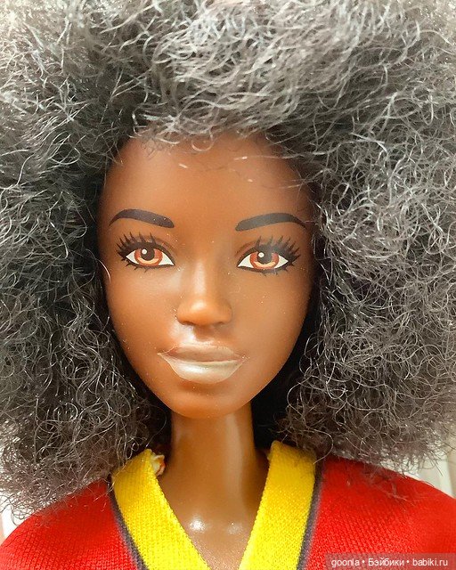 Fashionistas Barbie # 59 Tropi-Cute Mattel 2016 на теле Аши