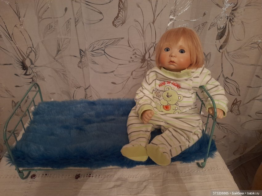 Кроватка — Кукольная мебель (фото 4)