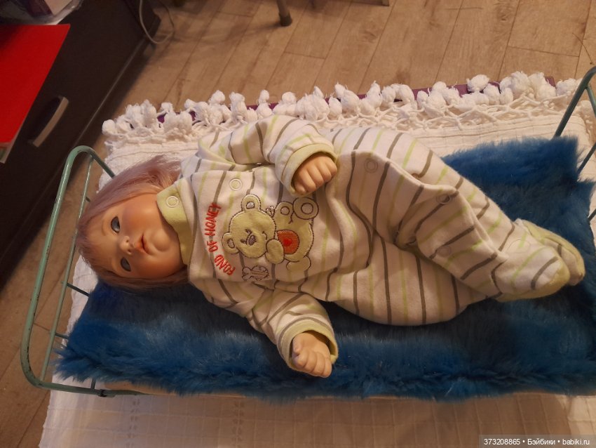 Кроватка — Кукольная мебель (фото 3)