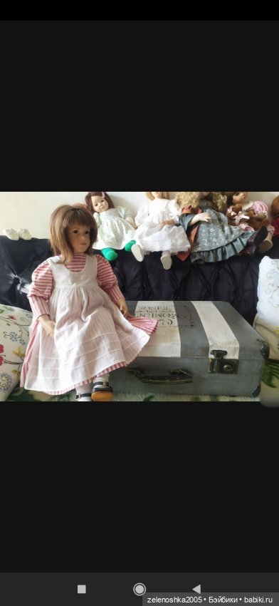 Винтажный чемодан СССР — Авторские игрушки (фото 8)