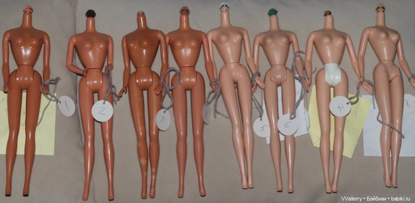 Тела барби старого образца