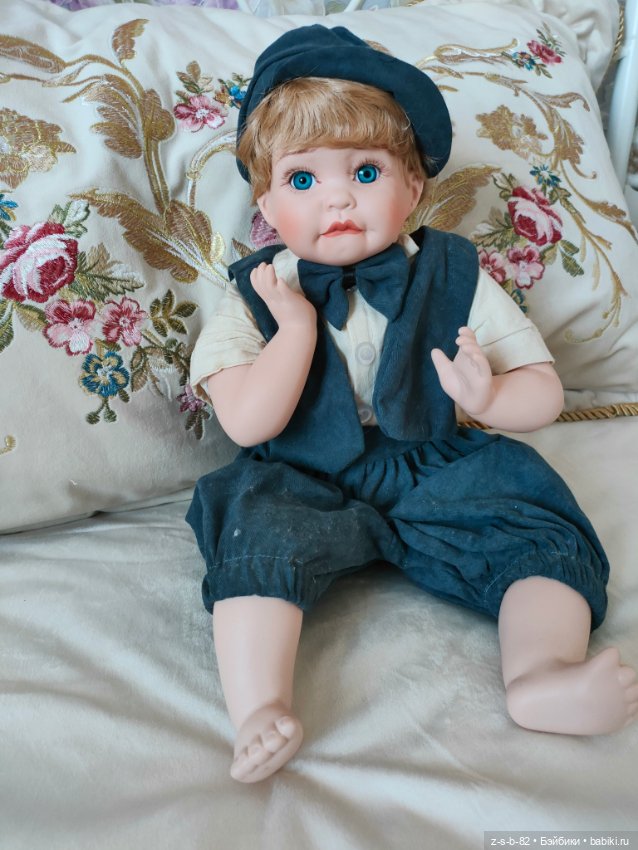 Винтажный мальчик фарфор — Фарфоровые куклы (фото 7)