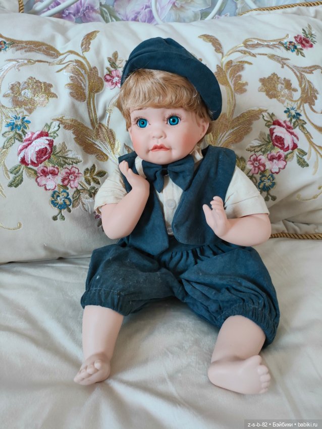 Винтажный мальчик фарфор — Фарфоровые куклы (фото 8)