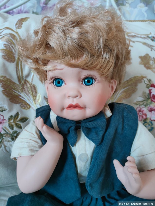 Винтажный мальчик фарфор — Фарфоровые куклы (фото 4)