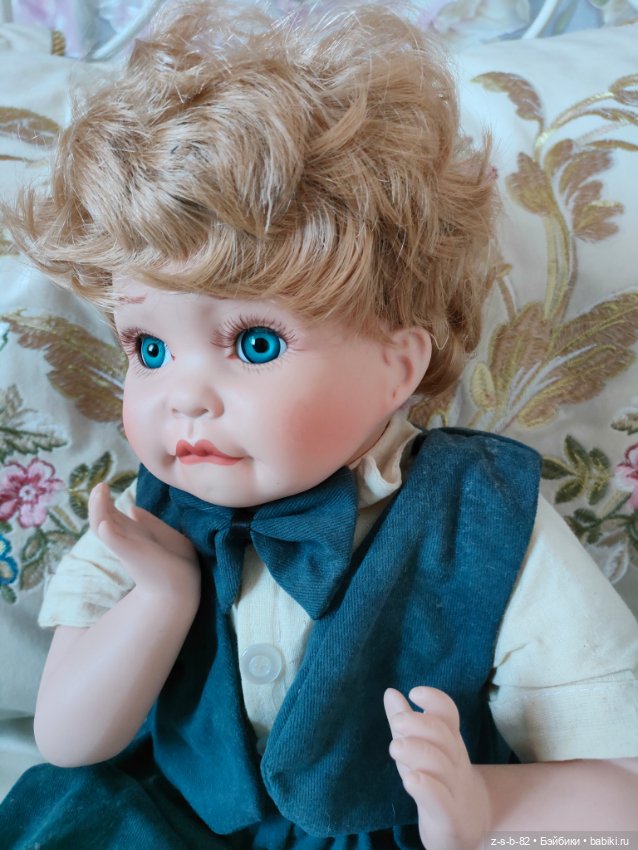 Винтажный мальчик фарфор — Фарфоровые куклы (фото 2)