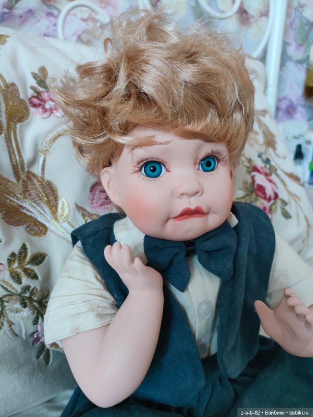 Винтажный мальчик фарфор — Фарфоровые куклы (фото 3)