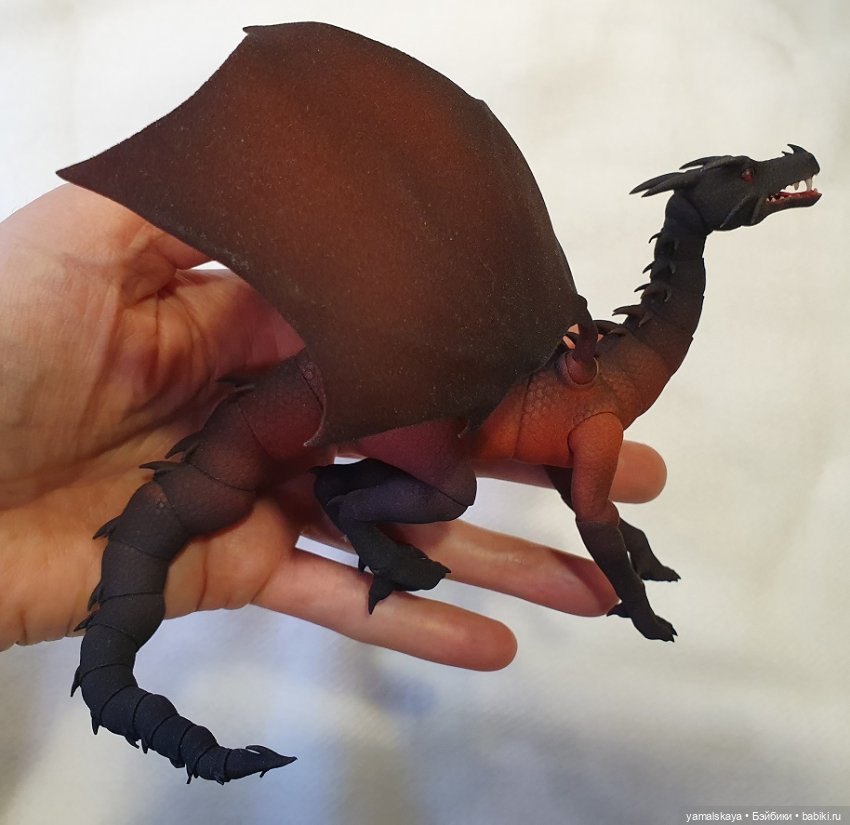 3Д дракон Dragon Regular — Авторские куклы BJD (фото 3)