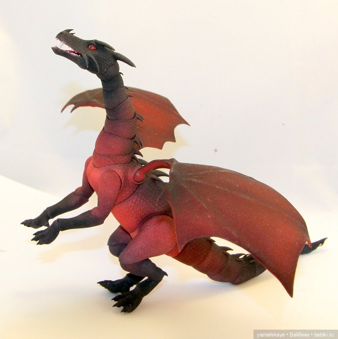 3Д дракон Dragon Regular — Авторские куклы BJD (фото 6)