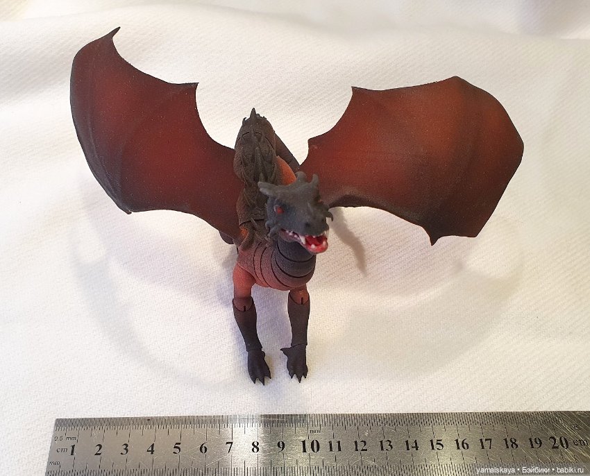 3Д дракон Dragon Regular — Авторские куклы BJD